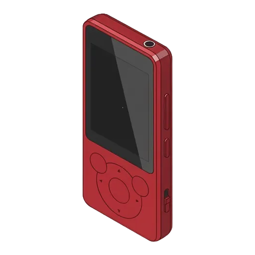 Sony Network Walkman NW-E083K pixel art