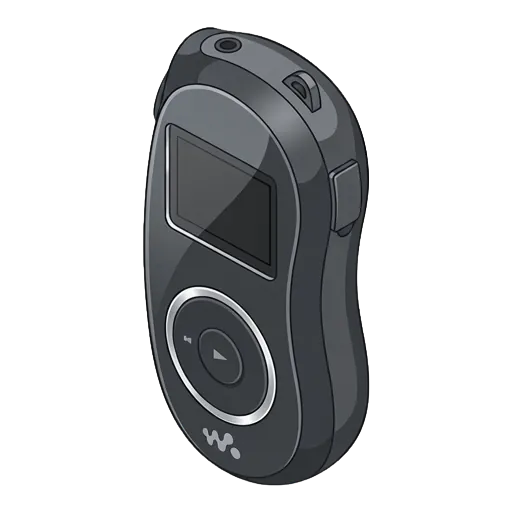 Sony Network Walkman NW-E207 pixel art