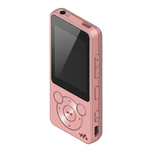 ソニー ネットワークウォークマン NW-S15Kのピクセルアート