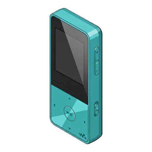 Sony Network Walkman NW-S315 pixel art