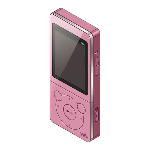 ソニー ネットワークウォークマン NW-S775Kのピクセルアート