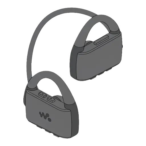 소니 네트워크 워크맨 NW-WS414 픽셀아트
