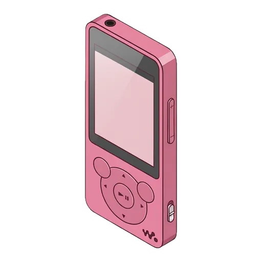 ソニー ネットワークウォークマン NW-S784Kのピクセルアート