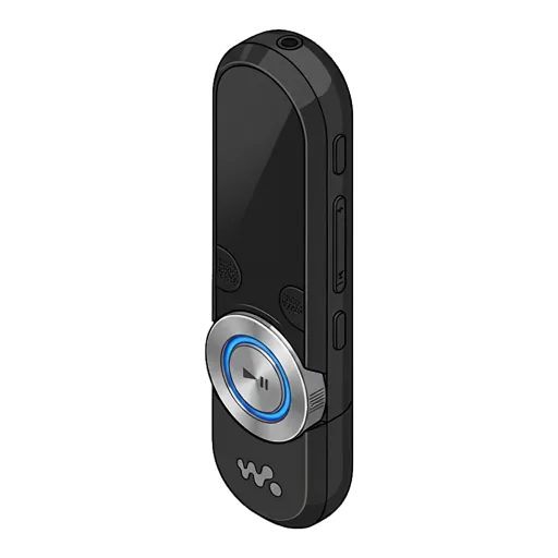 Sony Network Walkman NWZ-B162F pixel art