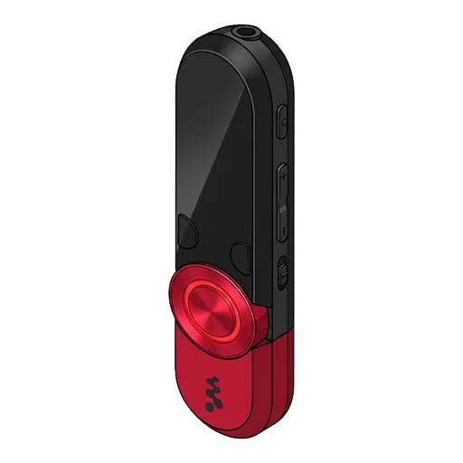 Sony Network Walkman NWZ-B163 pixel art