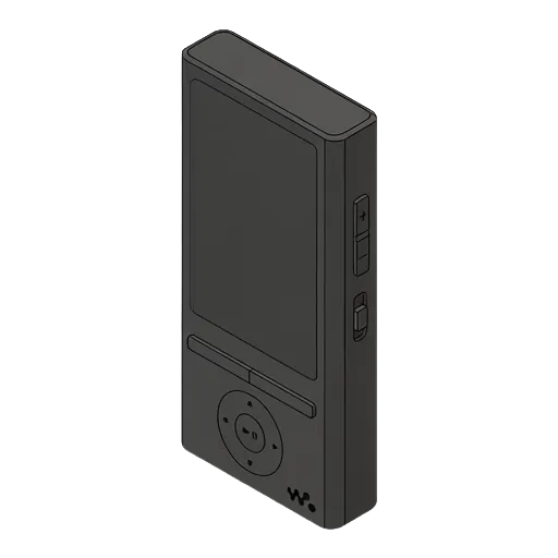 Sony Network Walkman NWZ-F806 pixel art