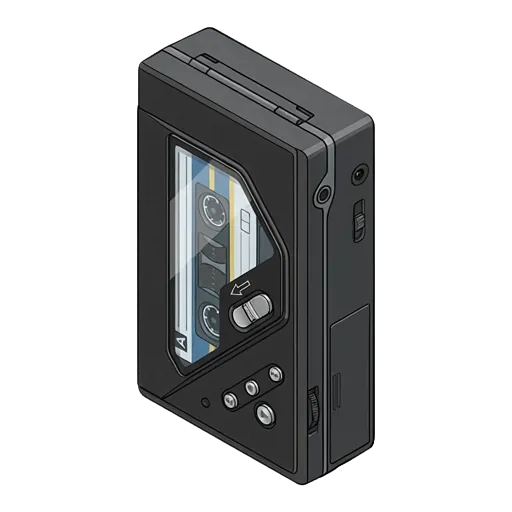 Sony Walkman WM-170 pixel art