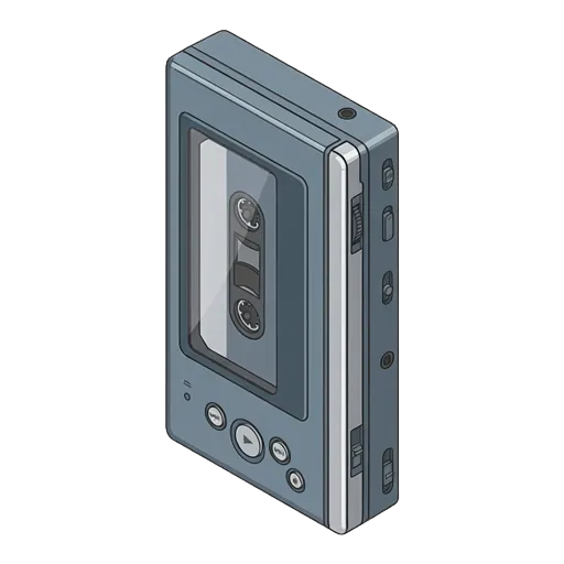 Sony Walkman WM-507 pixel art
