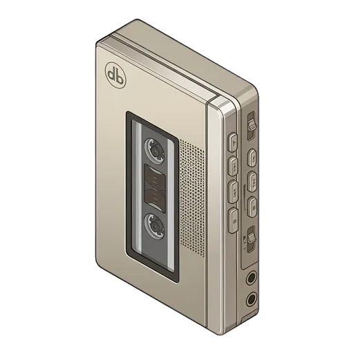 ソニー ウォークマン WM-701Cのピクセルアート