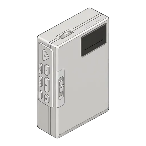 Sony Walkman WM-701S pixel art