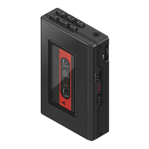 Sony Walkman WM-703C pixel art