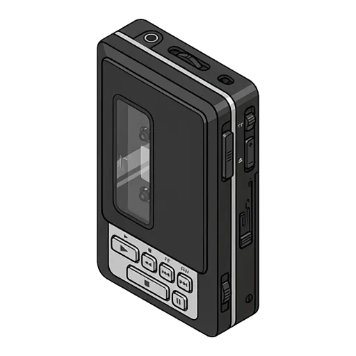 Sony Walkman WM-3060 pixel art