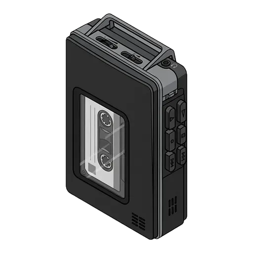 Sony Walkman WM-B603 pixel art
