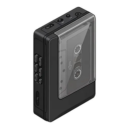 Sony Walkman WM-B53 pixel art