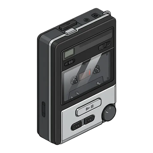 Sony Walkman WM-BF23 pixel art