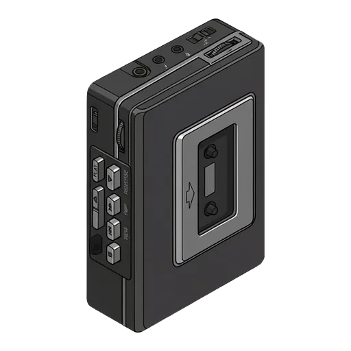 Sony Walkman WM-DD11 pixel art