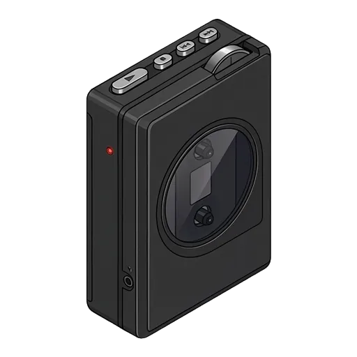 Sony Walkman WM-DD30 pixel art
